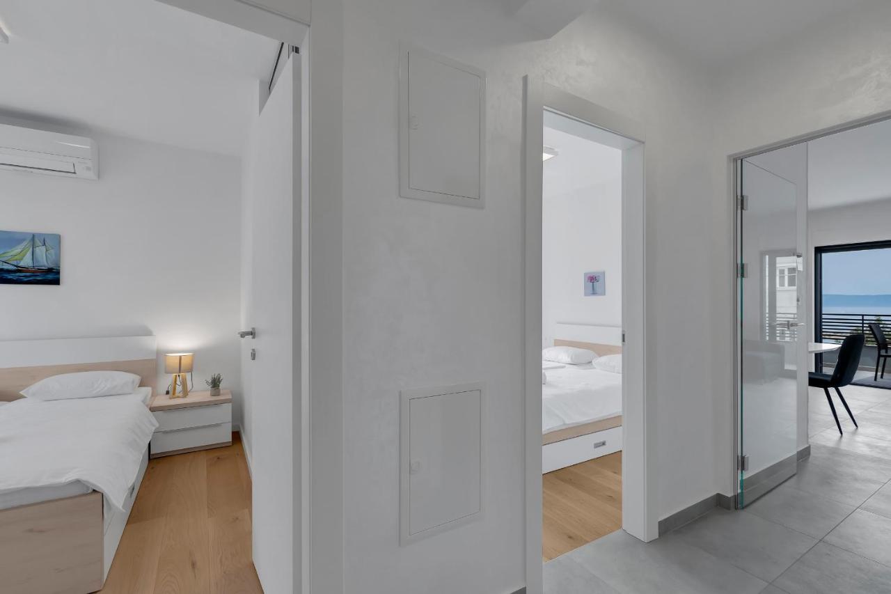 Luxury Apartment Adriasun Free Beach Parking Makarska Bagian luar foto